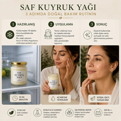 DERMORA SAF KUYRUK YAĞI 100 ML